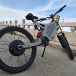 SS60 China new model 72V 5000W 35AH enduro bike with 26 inch tires full suspension