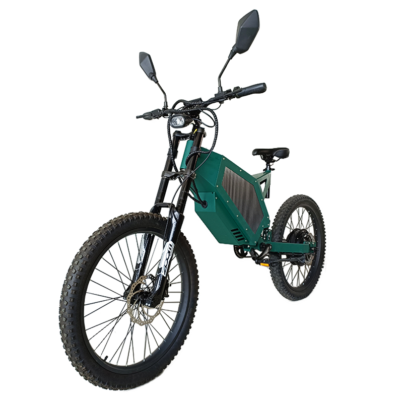 SS60 China new model 72V 5000W 35AH enduro bike with 26 inch tires full suspension