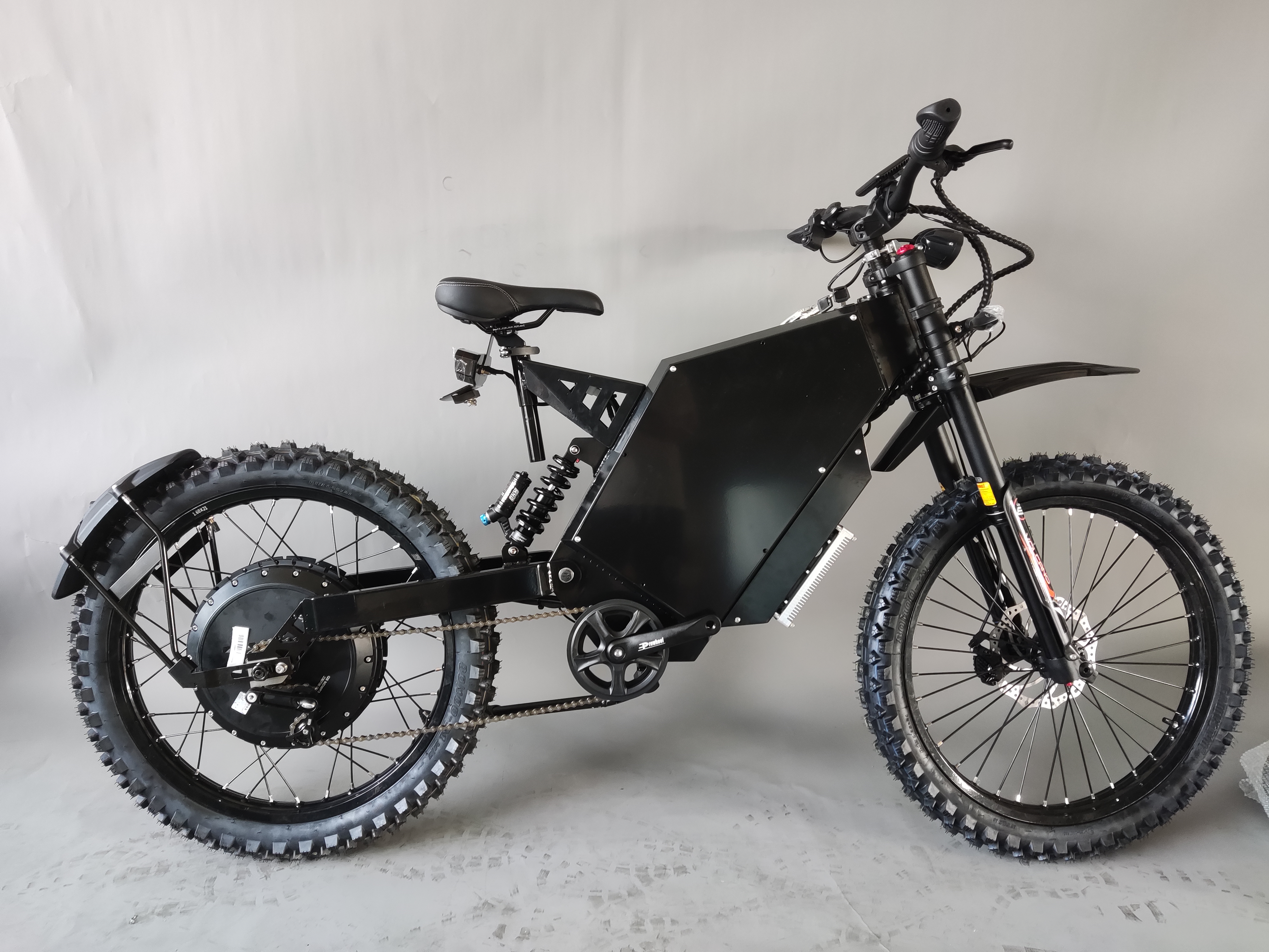 High-Speed Ebike with 72V 12000W Motorbike Steel Frame 12000W E-Bike Enduro Electric Bicycle
