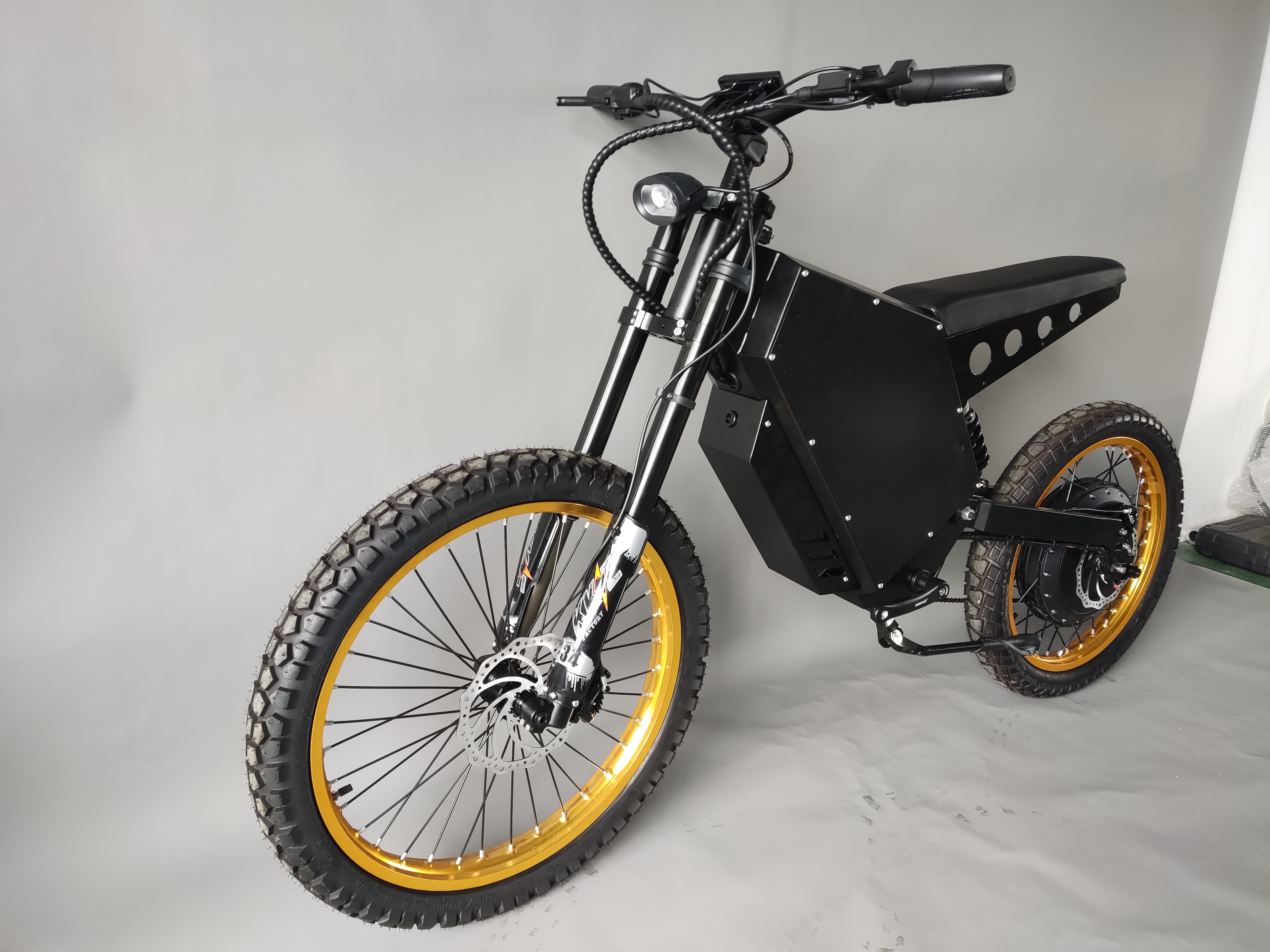 2024 SS30 Electric Mountain Bike Most Powerful with 72V 8000W and 75AH Battery Stealth Bomber