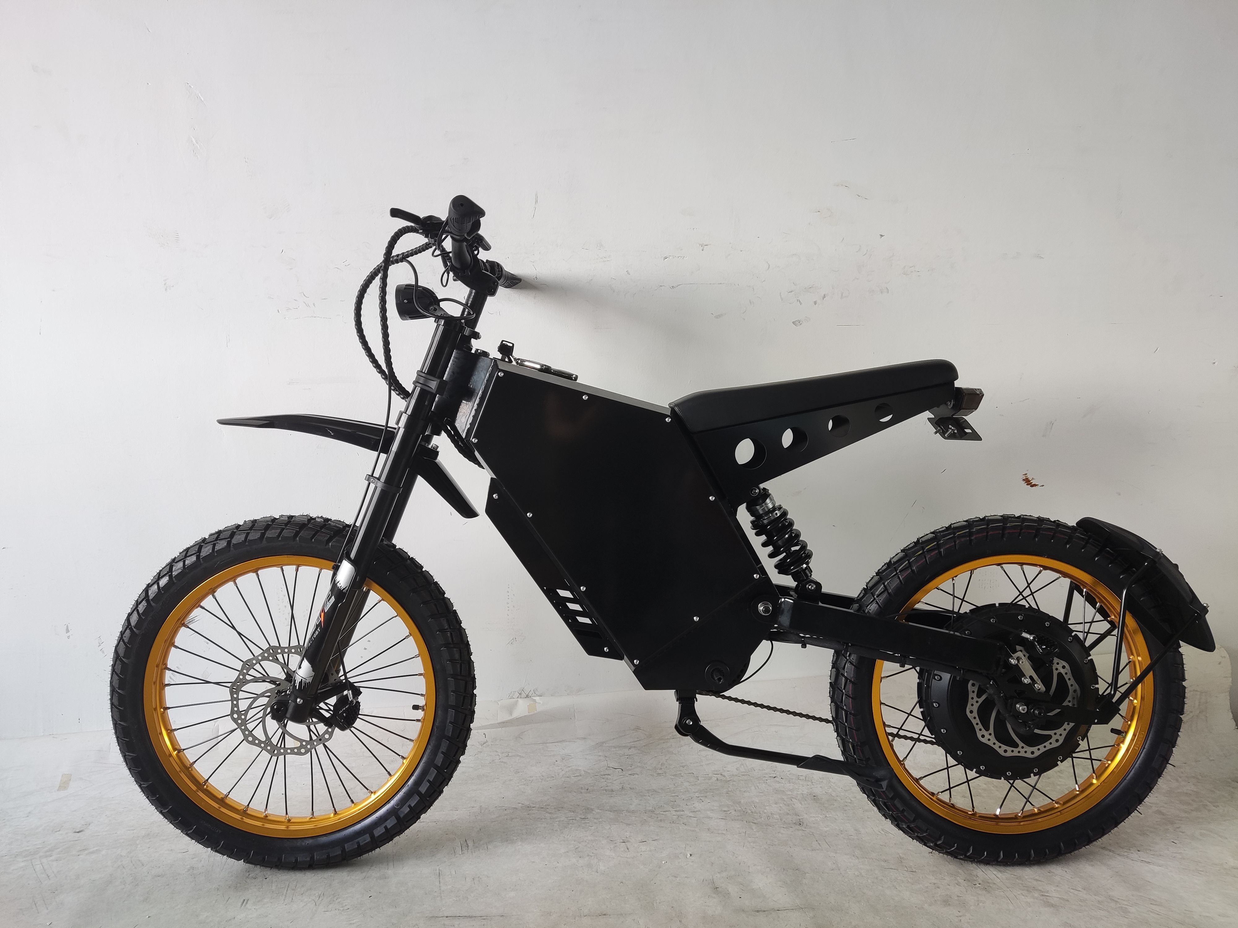 2024 SS30 Electric Mountain Bike Most Powerful with 72V 8000W and 75AH Battery Stealth Bomber