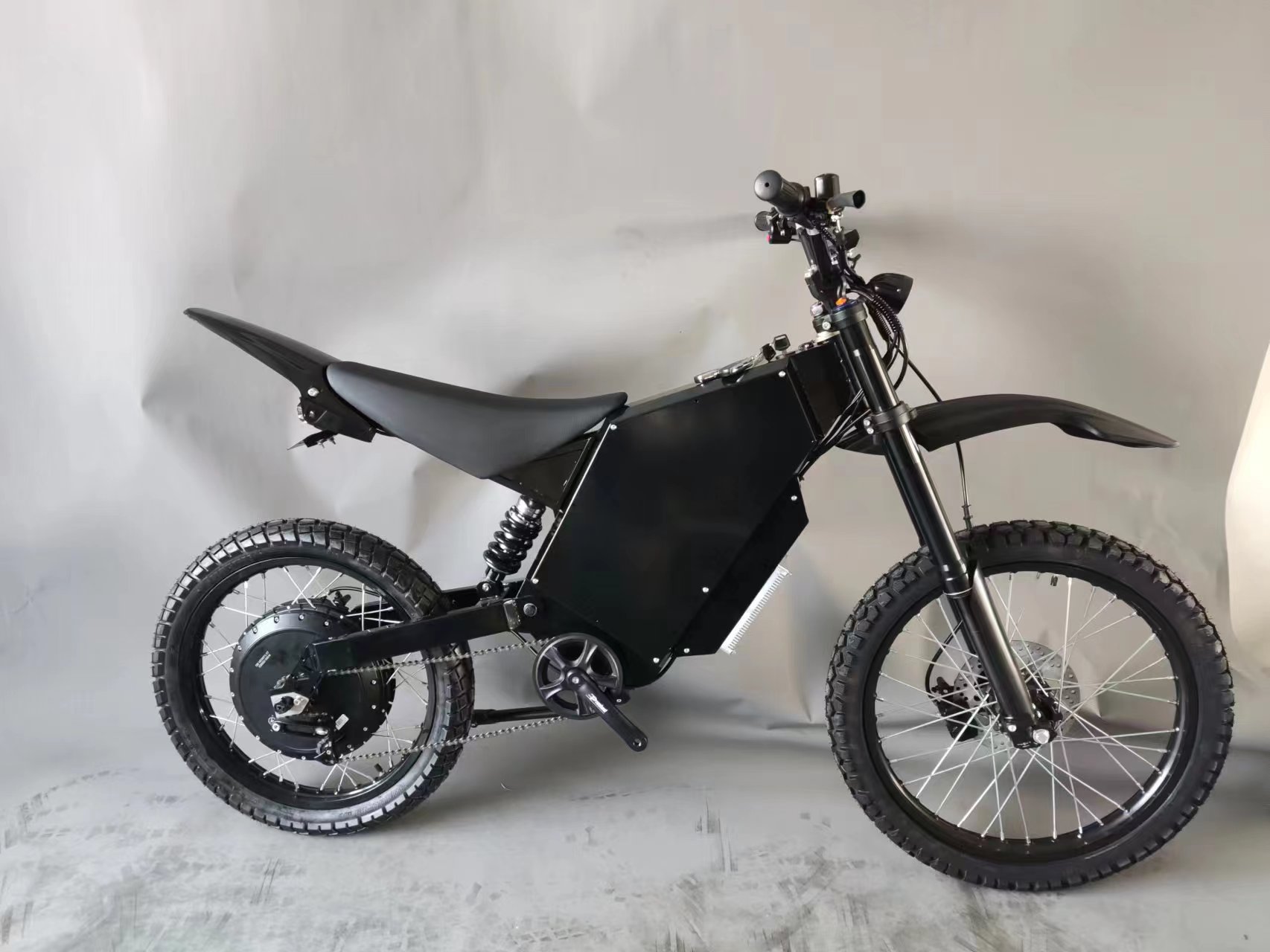 2024 Popular SS30 72v 15000w Electric Mountain Bike With 75ah Battery Stealth Bomber  Electric Bike