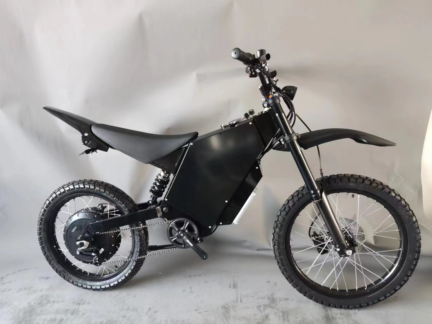 2024 Popular SS30 72v 15000w Electric Mountain Bike With 75ah Battery Stealth Bomber  Electric Bike