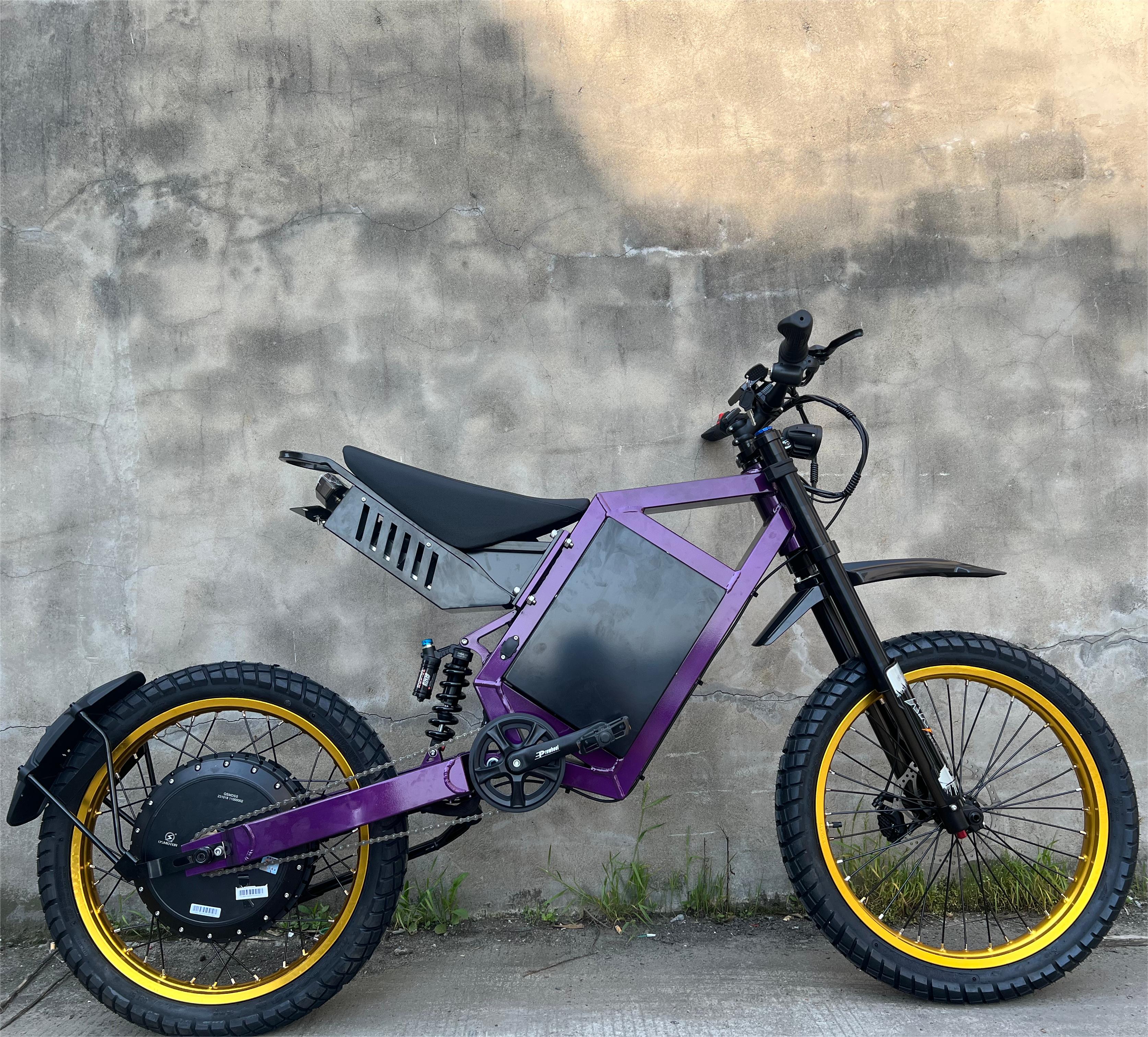 72V 15000W Power Ebike 41.6Ah Lithium Battery Dirt Bike 19 Inch Fat Tire Mountain Electric Bicycle