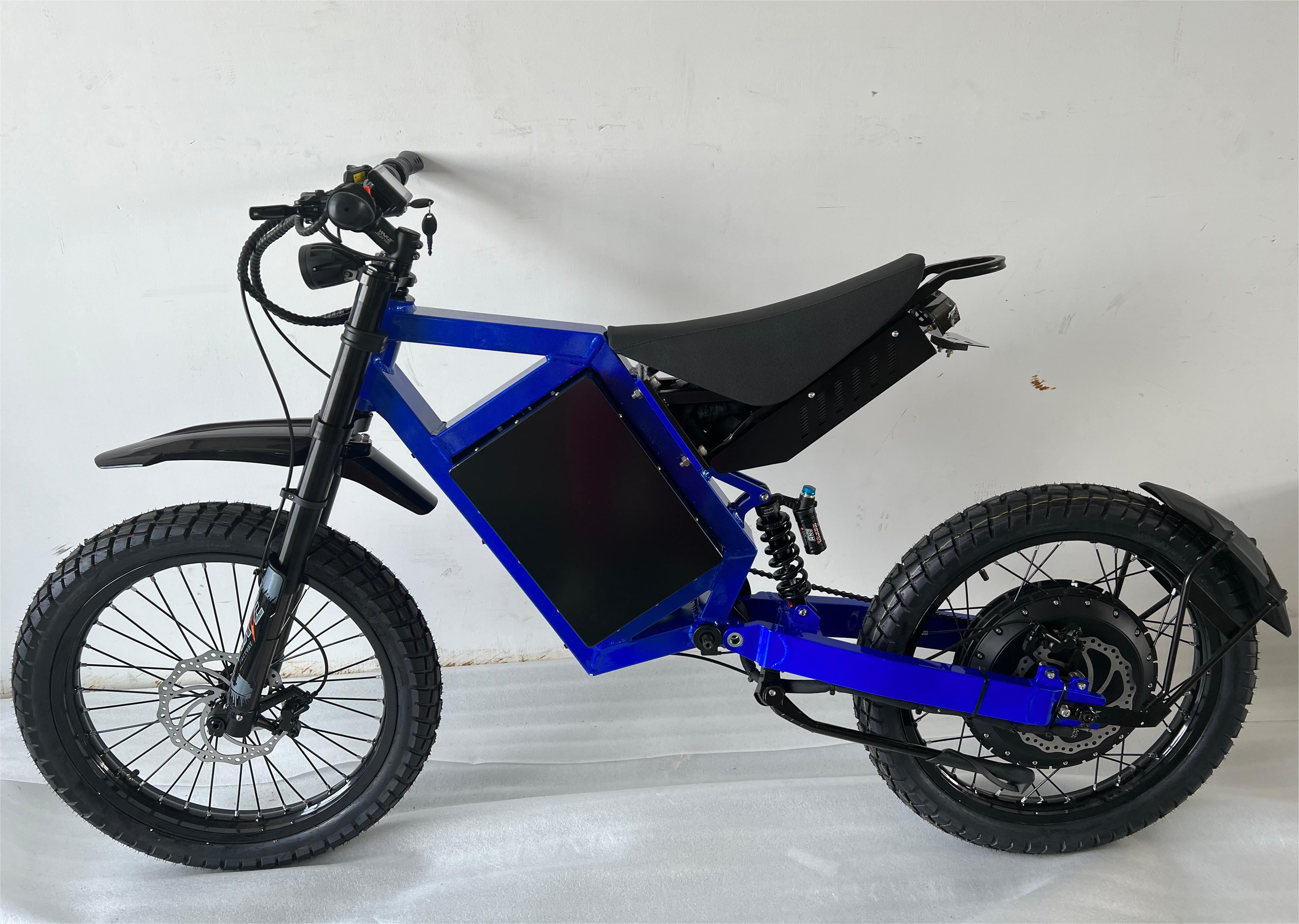 High Speed Adult 100km/h Stealth Bomber E-Bike 72V 40AH Off-road bike 8000w Mountain Electric Bicycle