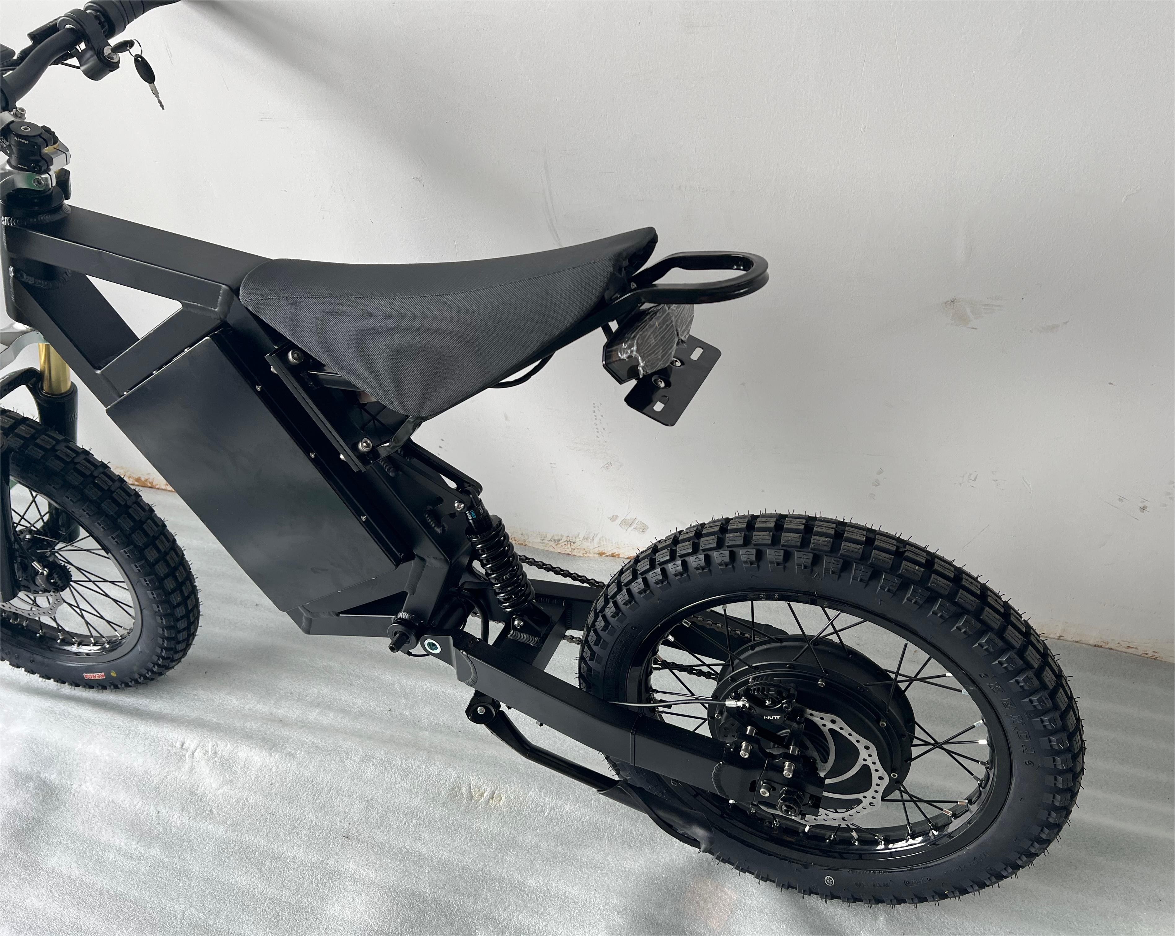 CS20 3000W Dirt Bicycle 48V 29AH Electric Mountain Bicycle with 17inch Turtle Tires